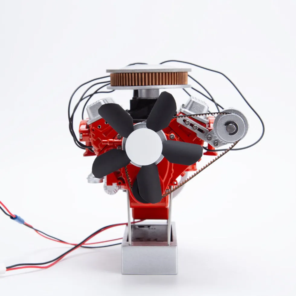 ENJOMOR 1/6 Scale V8 Internal Combustion Engine Model Kit that Works-Build Your Own V8 Engine