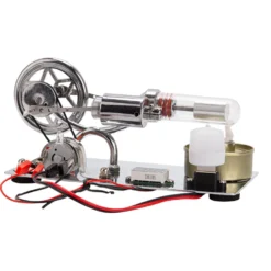 ENJOMOR γ-Type Hot Air Stirling Engine Model Kit STEM Educational Toy- Enginediy
