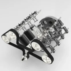 ENJOMOR V8 GS-V8 78CC DOHC Gasoline V8 Engine Model That Works with Starter Kit