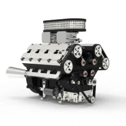 ENJOMOR V8 GS-V8 78CC DOHC Gasoline V8 Engine Model That Works with Starter Kit