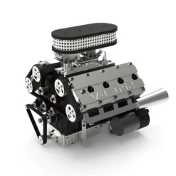 ENJOMOR V8 GS-V8 78CC DOHC Gasoline V8 Engine Model That Works with Starter Kit