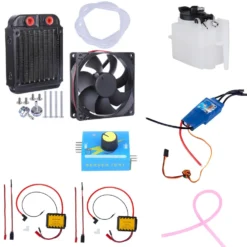 ENJOMOR V12 GS-V12 72CC DOHC Gasoline V12 Engine Model That Works with Starter Kit
