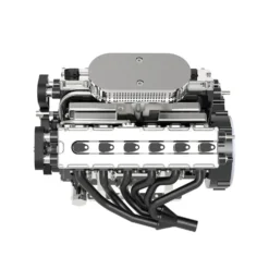 ENJOMOR V12 GS-V12 72CC DOHC Gasoline V12 Engine Model That Works with Starter Kit