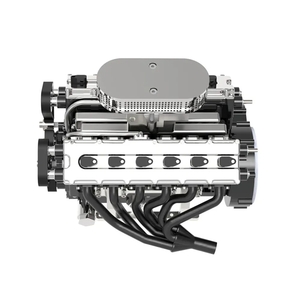 ENJOMOR V12 GS-V12 72CC DOHC Gasoline V12 Engine Model That Works with Starter Kit