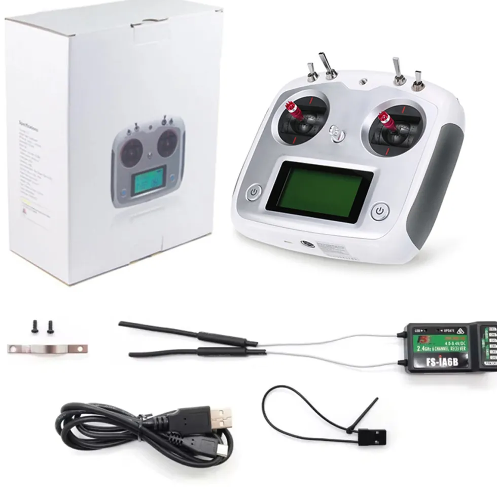 FLYSKY FS-i6S+iA6B 10CH Remote Controller System-Perfect Compatibility with FLYWING Airplanes