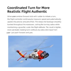 FLYWING MH-60T 2.4G 6CH 470-Class Quick-Release 4-Rotor Scale RC Military Helicopter Model with ACE Flight Controller, GPS Positioning & Left/Right-Hand Control