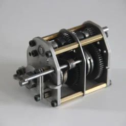 Four Gear Box Assembly DIY Modified Accessories for Methanol Engine RC Car Model (3 Forward Gears and 1 Reverse Gears)