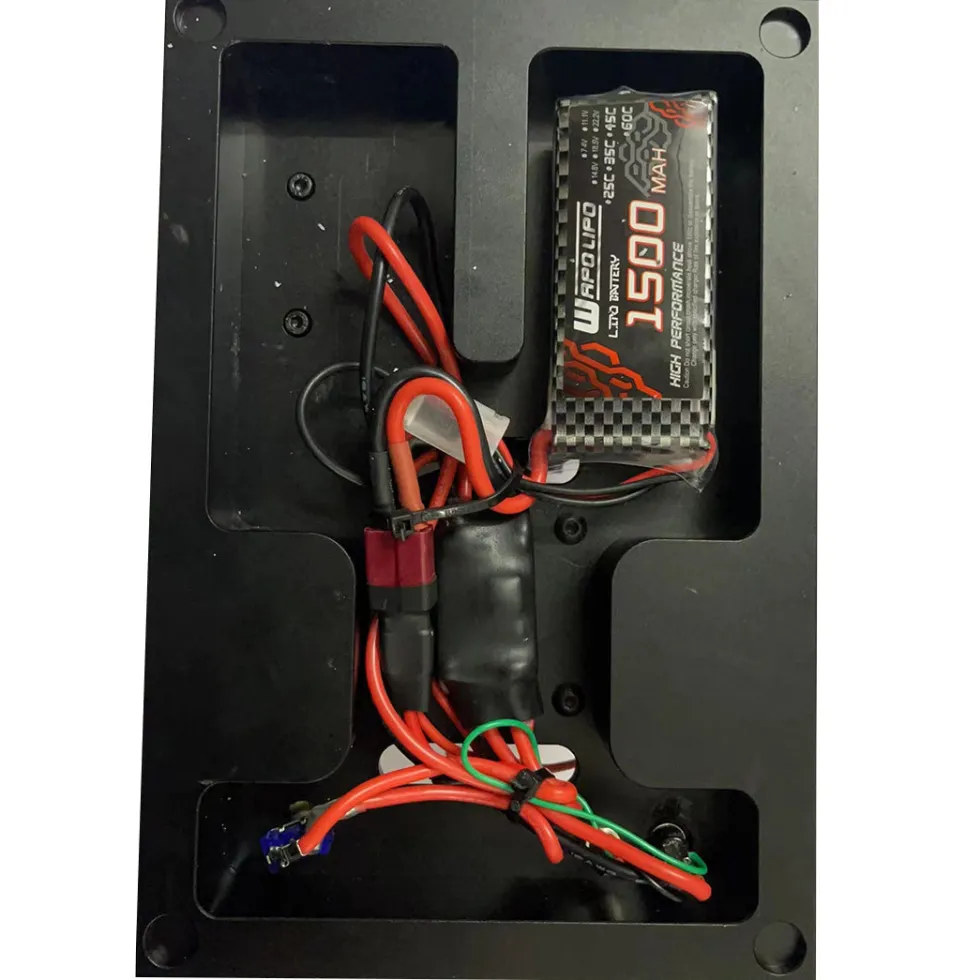 Full Metal One Key Start Stand with Fuel Tank and Fuel Pipe for SEMTO ST-NF2, TOYAN L200AC, OTTO MOTOR Engine