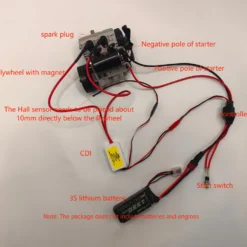 Gasoline Engine Conversion Kit for SEMTO ST-NF2 L2 Nitro Engine Models