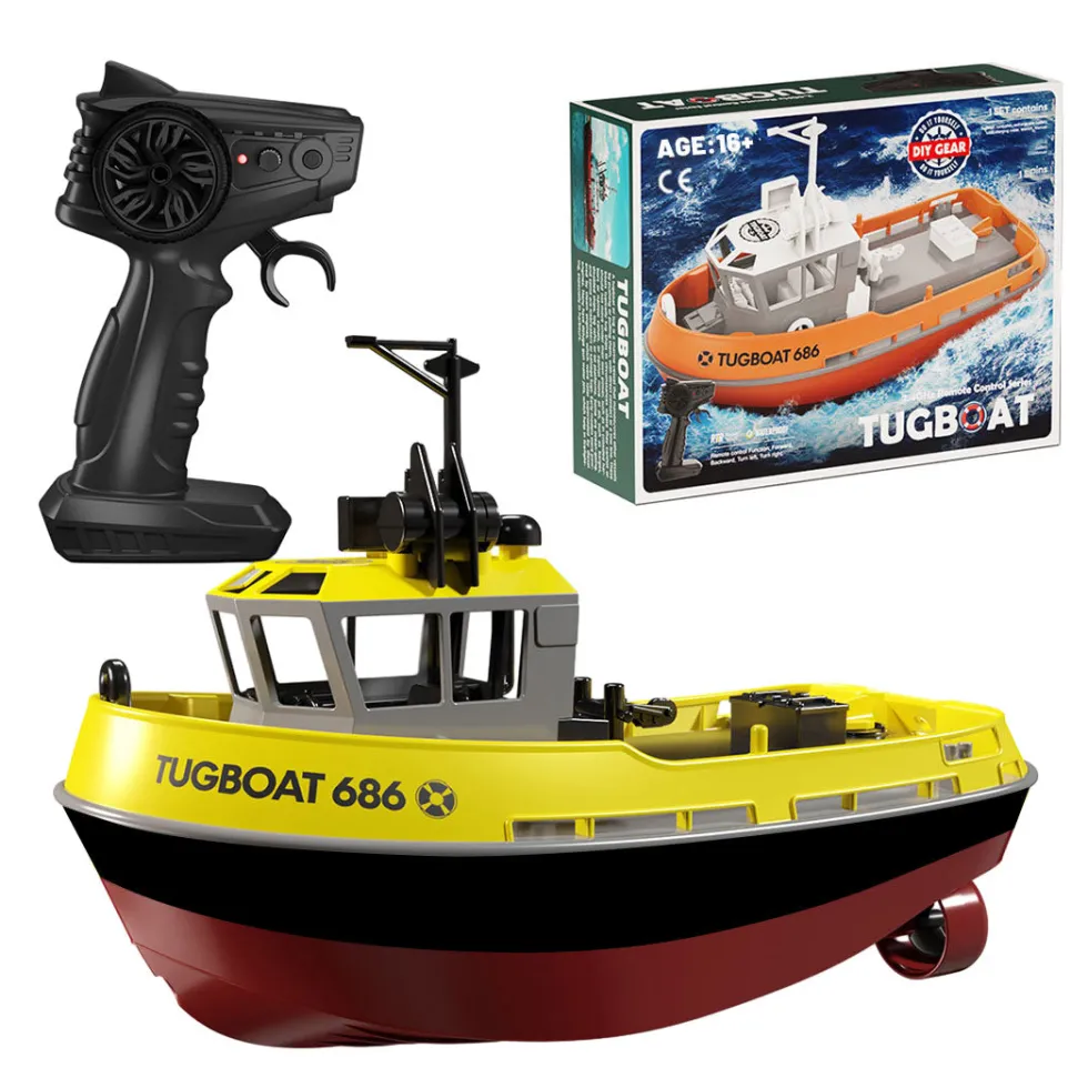 1/72 2.4Ghz RC Electric Tugboat Model RTR Version