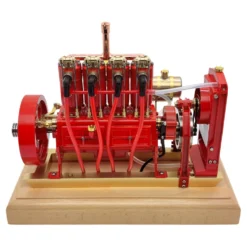 H75 12cc Vertical 4-cylinder OHV Gas Engine Internal Combustion Engine Tractor Engine Model with Mechanical Speed Limit Complete Water Circulation Cooling System