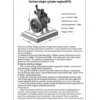 H73 2.6cc Vertical Single Cylinder 4-Stroke OHV Gasoline Engine Internal Combustion Engine Model With Governor