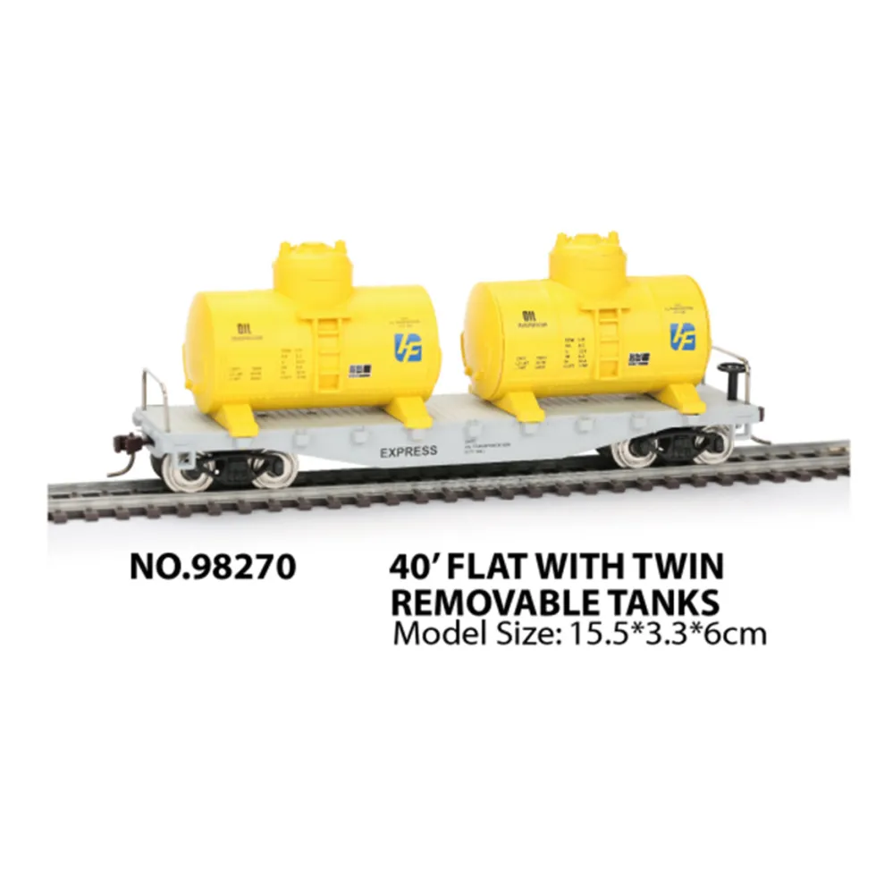 1/87 HO Scale Locomotive Model Train SetUnique Gift for Kids, Teens and Adults