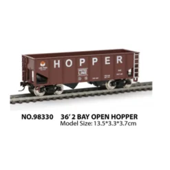 1/87 HO Scale Locomotive Model Train SetUnique Gift for Kids, Teens and Adults