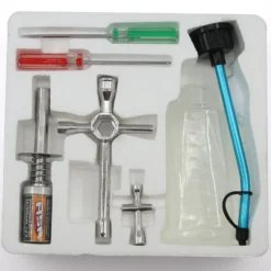 HSP Igniter Start Repair Tool Kit for 1:8 / 1:10 / 1:16 Scale RC Nitro Model Car - EU/US Plug