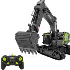 HUINA 1: 14 22CH 2.4G RC Excavator Remote Control Truck Engineering Vehicle Model Unique Gift for Kids, Teens and Adults