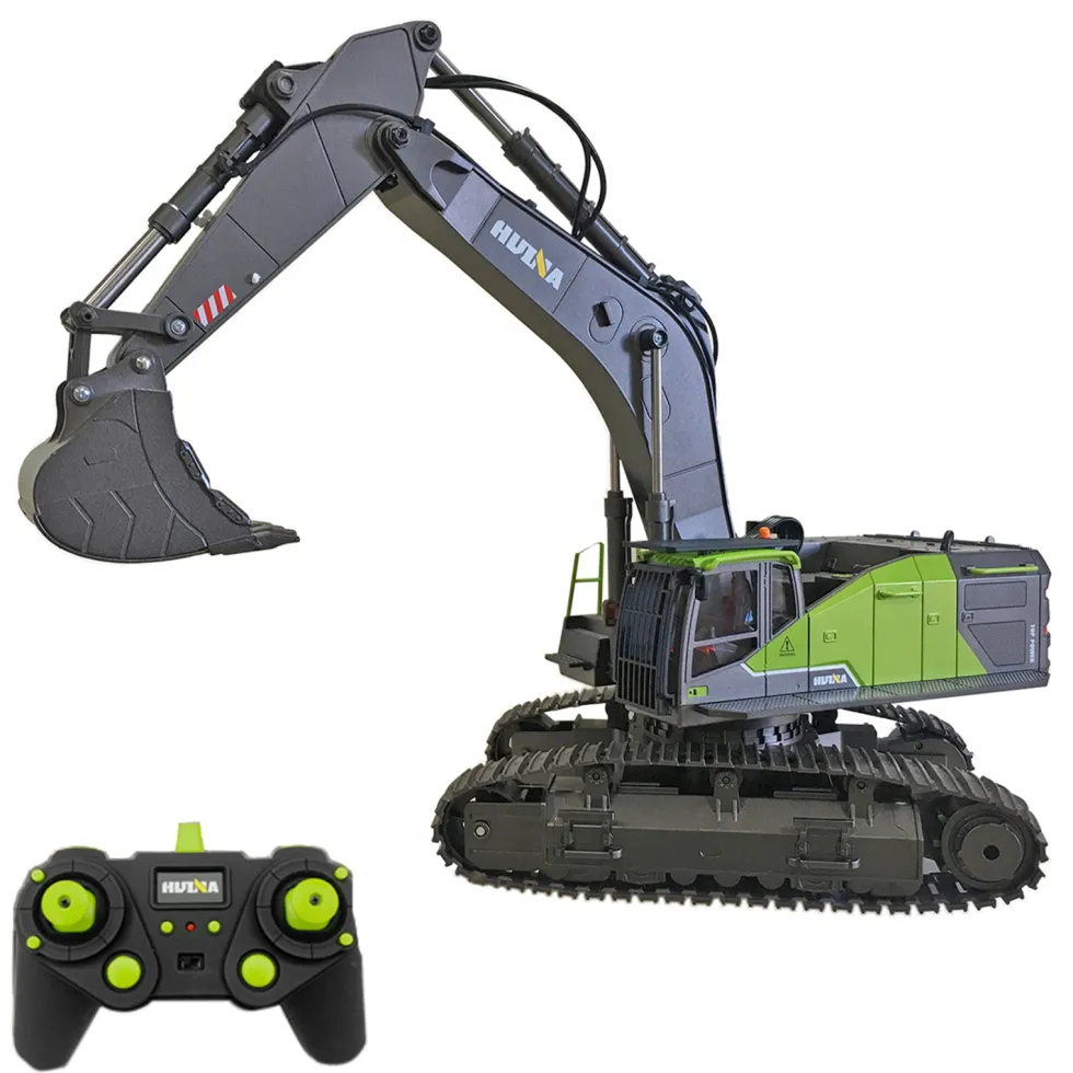 HUINA 1: 14 22CH 2.4G RC Excavator Remote Control Truck Engineering Vehicle Model Unique Gift for Kids, Teens and Adults