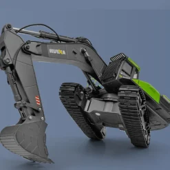 HUINA 4-in-1 1: 14 22CH 2.4G RC Excavator Remote Control Truck Electric Engineering Vehicle Model Unique Gift for Kids, Teens and Adults