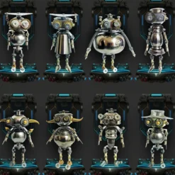 Interstellar Cultural Exchange 3D DIY Metal Assembly Model Combo Set 1200+PCS