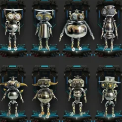 Interstellar Cultural Exchange 3D DIY Metal Assembly Model Combo Set 1200+PCS