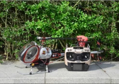 JCZK 300C PRO 2.4G 12CH Flybarless RC Helicopter Model with H1 PRO Smart Flight Control and GPS Positioning (RTF Version)