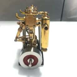 KACIO LS2-13S Vertical Steam Engine 2-cylinder Reciprocating Steam Engine with Oil Cup Reverse Rotation Steam Model Boat