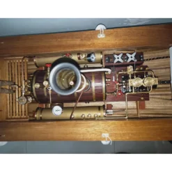 KACIO WS100XL 1000mL Horizontal Steam Boiler for Model Ship Steam Engine