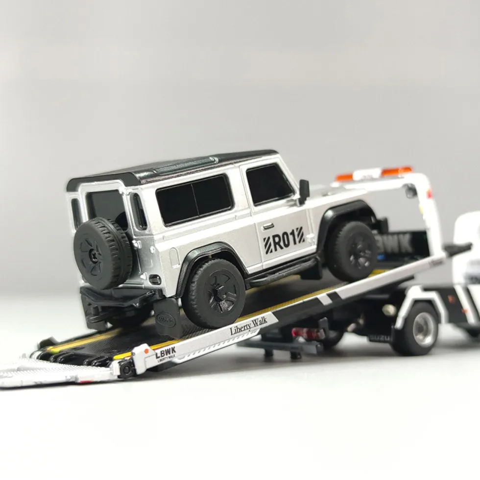 LDARC R01 1/64 Scale 2.4G RC Electric Mini Climbing Car Model with Interactive Light Set