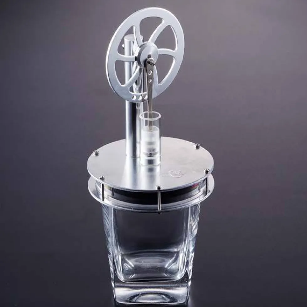 Low Temperature Stirling Engine Kit DIY Steam Heat Engine Motor Toy - Enginediy