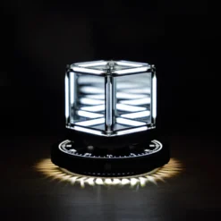 Magnetic Levitation Cube Desk Decor