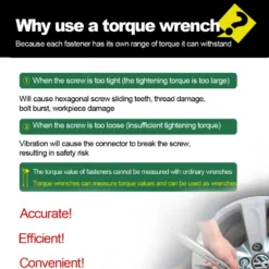 Mechanical Adjustable Torque Wrench Tools Set (14PCS)