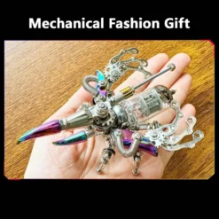 Mechanical Beetle 3D Metal DIY Insect Metal Assembly Model Colorful Parts Toy 200PCS