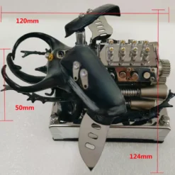 Mechanical Beetle Dynamic Mini V8 Simulation Insect Engine