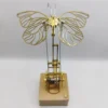 Mechanical Butterfly Dynamic 3D DIY Mechanical Metal Butterfly Model Kit for Kids, Teens, and Adults