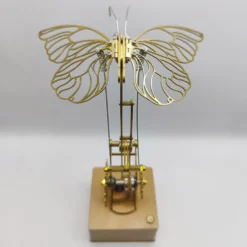 Mechanical Butterfly Dynamic 3D DIY Mechanical Metal Butterfly Model Kit for Kids, Teens, and Adults
