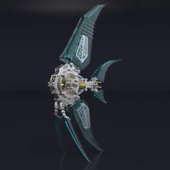 Mechanical 3D DIY Vibrant Angelfish Steampunk Assembly Model Kit with Creative Fins