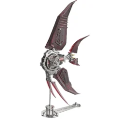 Mechanical 3D DIY Vibrant Angelfish Steampunk Assembly Model Kit with Creative Fins