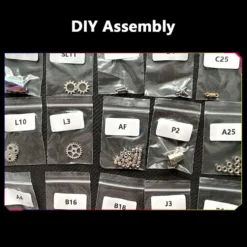 Mechanical Firefly 3D Metal DIY Insect Metal Assembly Model Colorful Parts Decoration 200PCS