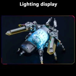 Mechanical Firefly 3D Metal DIY Insect Metal Assembly Model Colorful Parts Decoration 200PCS