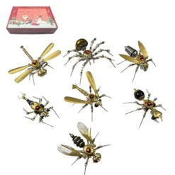 Mechanical Metal Insect Christmas Gift Set-900+PCS