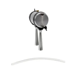 Metal Fuel Tank + Tank Stand for MUSA FV1A KW-OHV Engine Model (Silver)