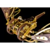 Metal Solid Wood 3D Dynamic Mechanical Crafts Mystery Aircraft DIY Assembly Model Kit for Kids, Teens and Adults
