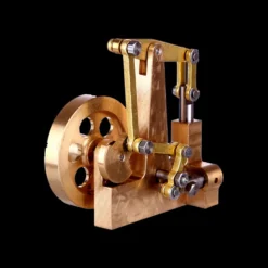 Microcosm M81 Mini Steam Engine Kit Micro Scale Model Gift Collection - Enginediy