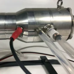Miniature Turbofan Engine Model Precision-Crafted Removable and Maintainable Jet Engine with Liquid Gas Combustion