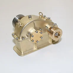 Mini Brass Gear Reducer for Steam Engine Internal Combustion Engine Model