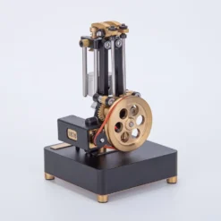 Mini Metal Four-Stroke Internal Combustion Engine Model for Educational Experimental Science Demonstration