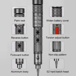 Mini Precision Electric Screwdriver Head Maintenance Tools DIY Tools Set for Models & Electronics