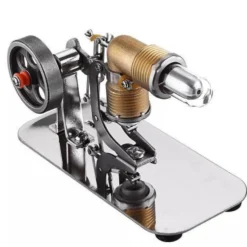 Mini Stirling Engine Motor Model - High Performance Pocket-Sized Engine - Enginediy