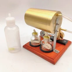Mini Swing Type Steam Engine Generator Steam Power Machine Educational and Hobby Gift