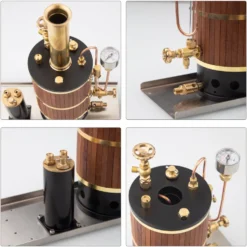 230ML Vertical Boiler Steam Boiler Model for Ship Steam Engine Model